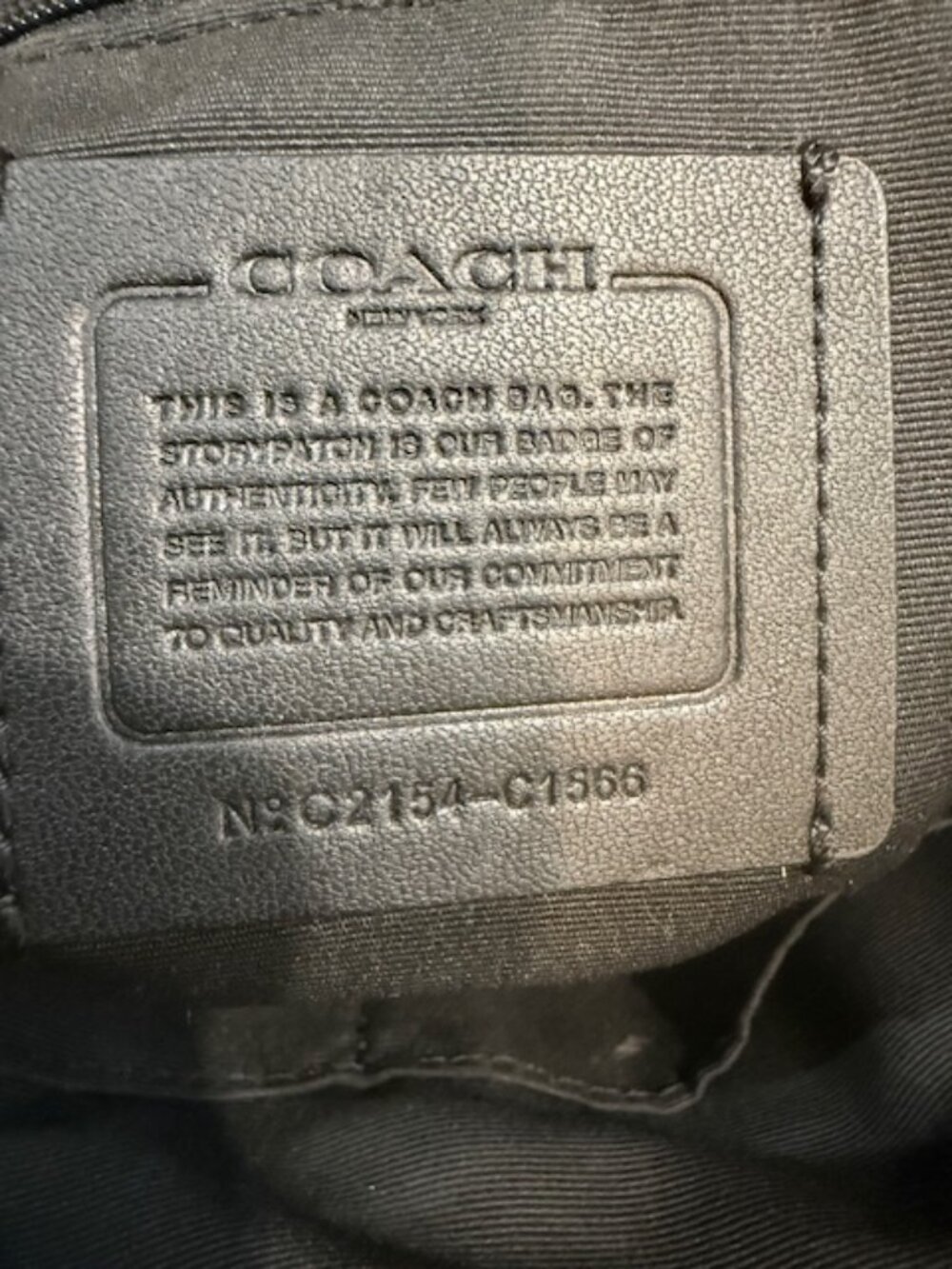 Coach Marlie Tote Black Leather Shoulder Bag Purse - Picture 5 of 5